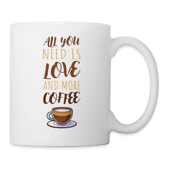 Café - Mug blanc - blanc - Droite