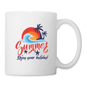 Summer Summer time Nature Leisure Life Saying - Mug - white - Right