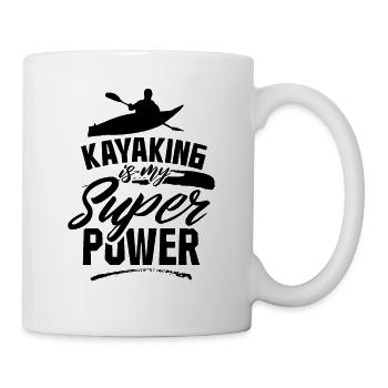 Kayaking is My Superpower Kayak Kayak - Mug - white - Right