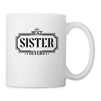 best sister - Mug - white - Right