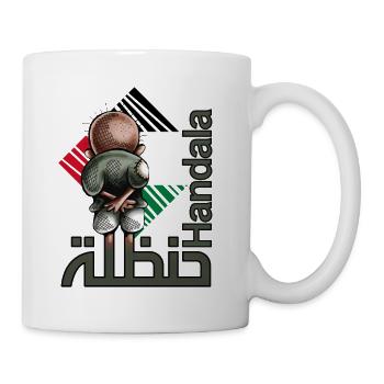 Palestine Handala فلسطين حنظلة - Tasse - Weiß - Rechts