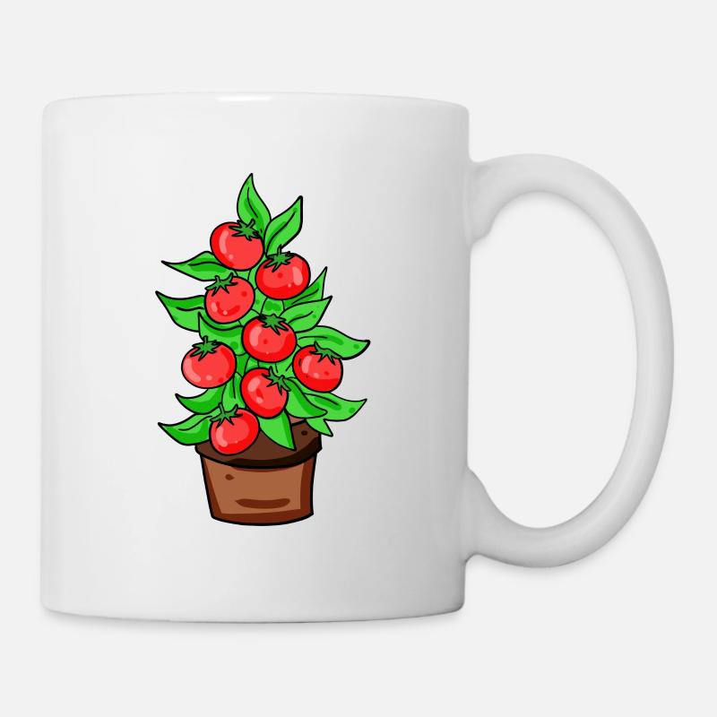 Tomaten Gewächshaus Garten Gärtner - Tasse - Weiß