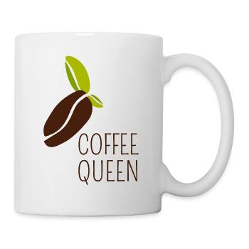 coffee queen - Mug - white - Right