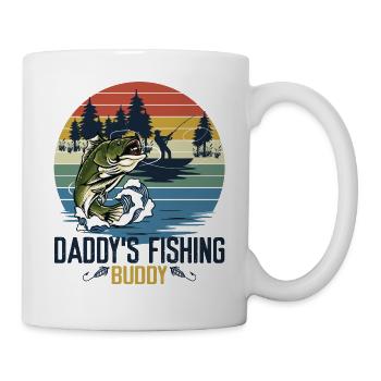 Daddy and Daddy's Fishing Buddy - Mug - white - Right