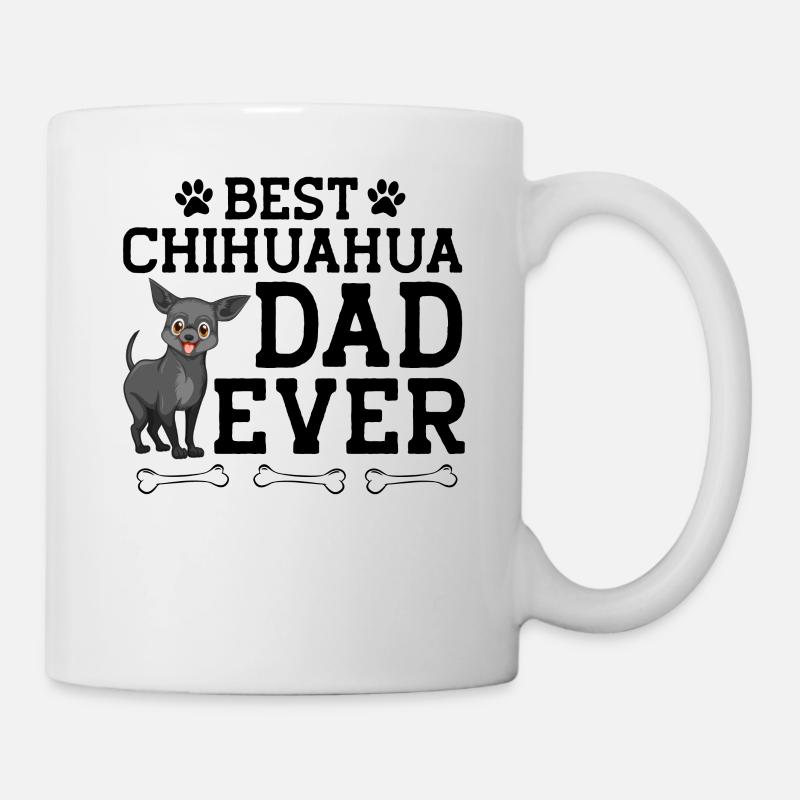 BESTER CHIHUAHUA DAD EVER - Tasse - Weiß