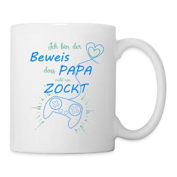 Gaming - Kind - Ich bin der Beweis Baby - Tasse - Weiß - Rechts