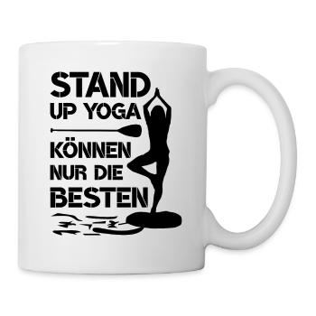 SUP Stand up - Tasse - Weiß - Rechts