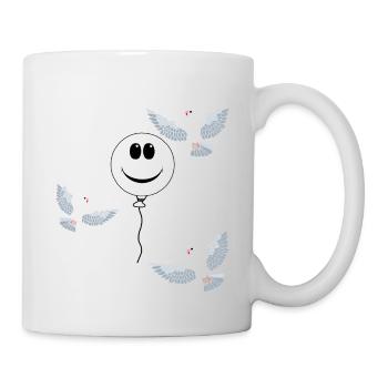 Heavenly Balloon Doves of Peace Doves Peace - Mug - white - Right