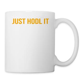 To the moon with hodl noodle just hodl it - Mug blanc - blanc - Droite