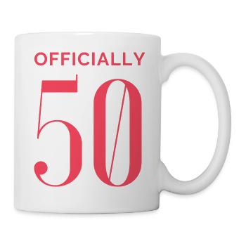 Officially 50 - Mug - white - Right