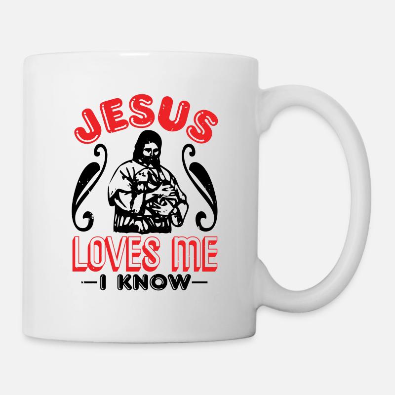 Taufe, Kommunion und Konfirmation Geschenke - Tasse - Weiß