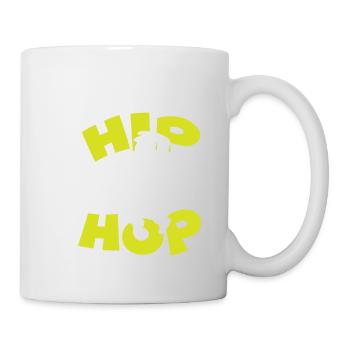 hip hop breakdance - Tasse - Weiß - Rechts