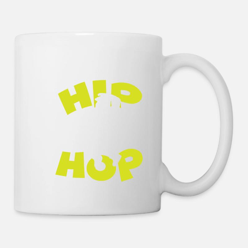 hip hop breakdance - Mug blanc - blanc