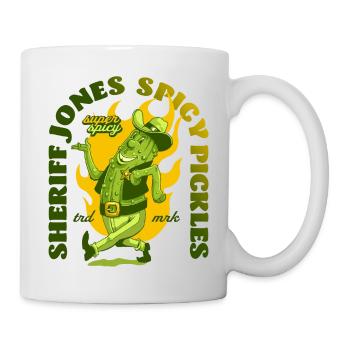 Essiggurken - Tasse - Weiß - Rechts