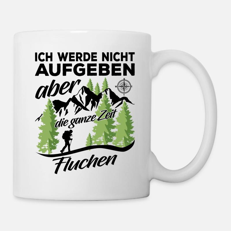 Wandern - Tasse - Weiß