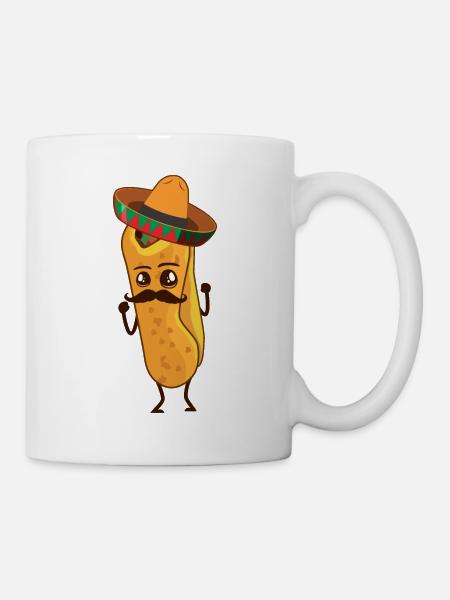 Burrito - Tasse - Weiß
