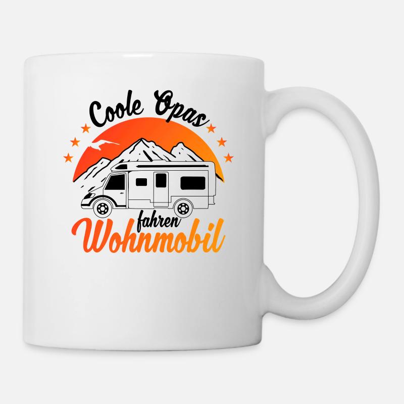 Camper und Rentner - Tasse - Weiß