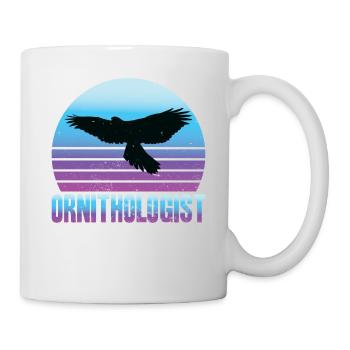 Retro - Ornithologist - Vintage - Photographer - Mug - white - Right