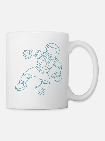 Astronaut - Tasse - Weiß