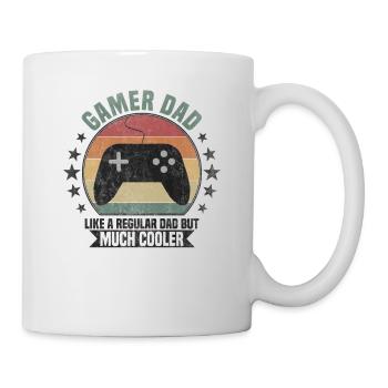 Gamer Dad - Tasse - Weiß - Rechts