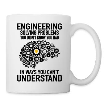 Engineer Engineering Engineer Gear Technician - Mug - white - Right