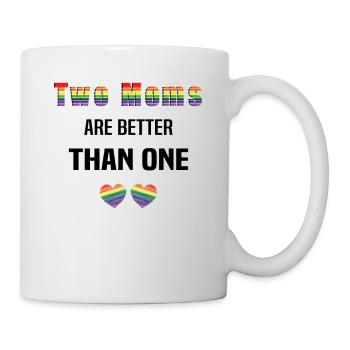 LBGBTQ LGBT Mother Lesbian Gay Gay Gay Marriage Mom - Mug - white - Right