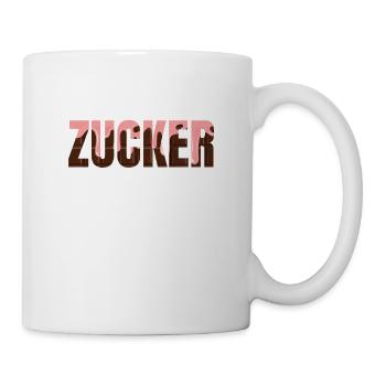 Zucker - Tasse - Weiß - Rechts