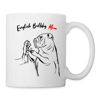 English Bulldog - Mug - white - Right