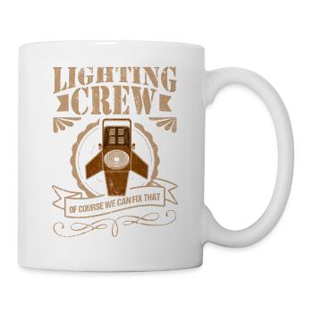 LIGHTING CREW Lighting Technology Lighting Technician - Mug - white - Right