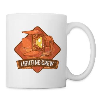 LIGHTING CREW VINTAGE LIGHTING TECHNICIAN - Mug - white - Right