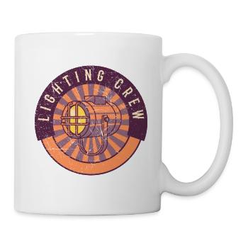 LIGHTING CREW RETRO Lighting Technician - Mug - white - Right