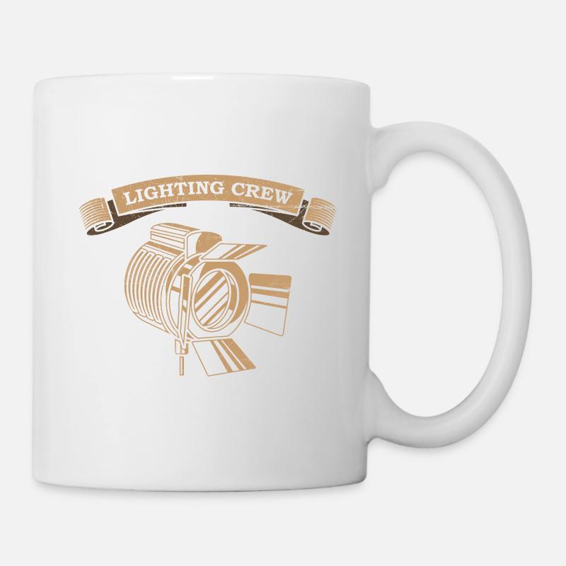 LIGHTING CREW lighting technician - Mug - white