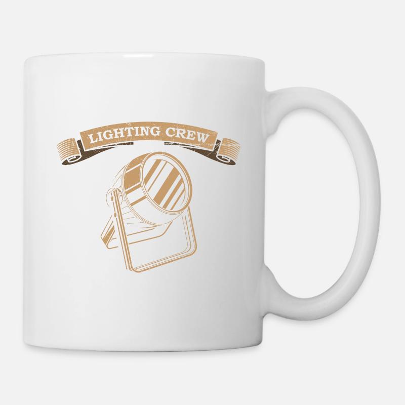 LIGHTING CREW VINTAGE LIGHTING TECHNICIAN - Mug - white