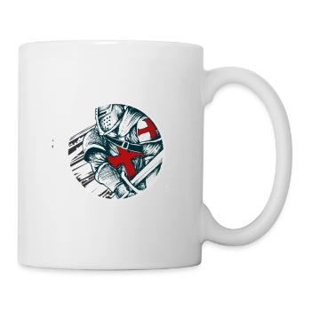 Knight Templar Warrior Knights - Mug - white - Right
