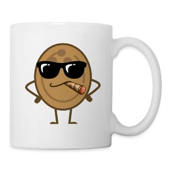 Cool coconut - Mug - white - Right