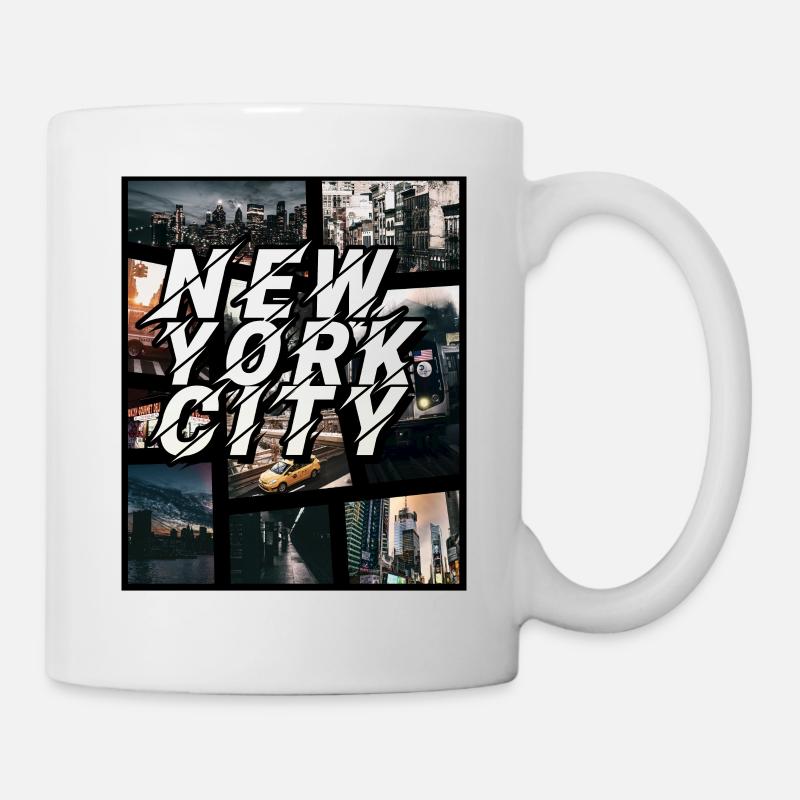 New York City GTA Design - Mug - white