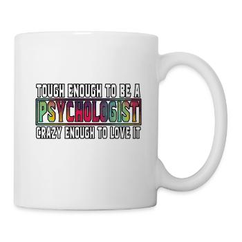 Psychologue Thérapeute Thérapie Psychologue Profession - Mug blanc - blanc - Droite