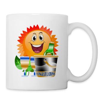 congratulations Celebrate - Mug - white - Right