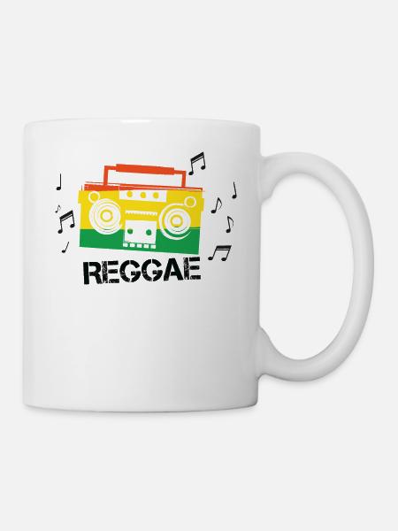 Reggae Beat - Tasse - Weiß