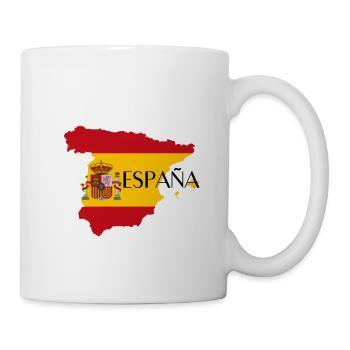 Spain Football, Espagne Cadeau de Football Espana - Mug blanc - blanc - Droite