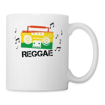Reggae Beat - Tasse - Weiß - Rechts