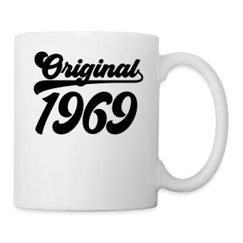 T shirt anniversaire Original 1969 - Mug blanc - blanc - Droite