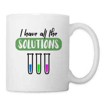 Chemiker - Tasse - Weiß - Rechts