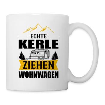 Camping Rentner - Tasse - Weiß - Rechts