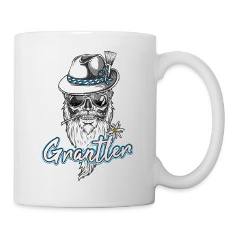 Grantler Grantln Bayern Tracht Grantla - Tasse - Weiß - Rechts