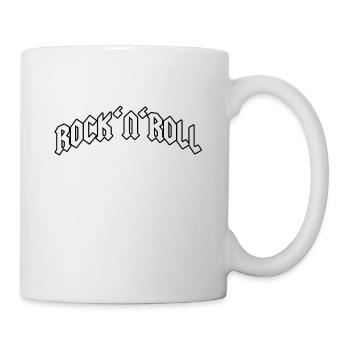 Rock and Roll - Tasse - Weiß - Rechts
