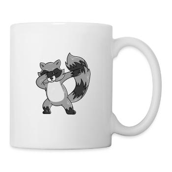 Dabbing raton laveur Dab-Move Raton laveur - Mug blanc - blanc - Droite