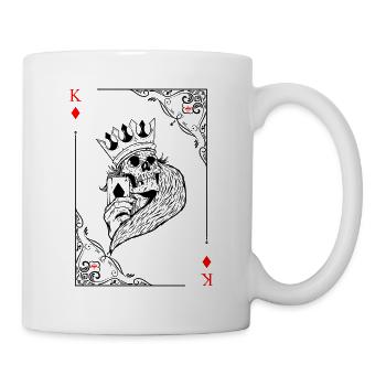 Cartes Cartes Carokönig - Mug blanc - blanc - Droite