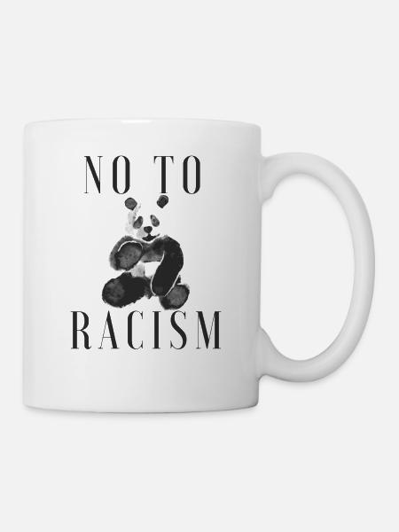 Antirassismus - Tasse - Weiß