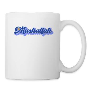 Mashallah Kosovo Style Kosovar Flag - Mug - white - Right
